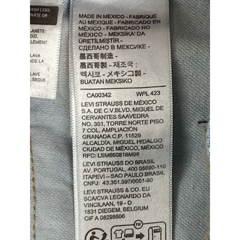 Levi's 550 Jeans‎ Mens Blue Mid Rise Size 36x32